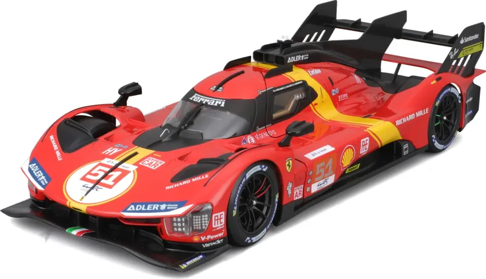 Bburago 1:18 Ferrari Racing – 499P LMH – Rouge #51 Acheter Direct