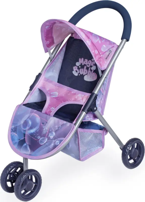 DeCuevas 90276 Poussette sportive pour poupées à trois roues Magic Bubble 2024 - 55 cm Retour Gratuit