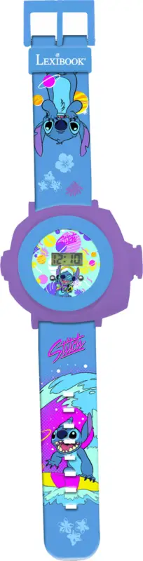 Affaire À Saisir Lexibook Montre de projection numérique Disney Stitch
