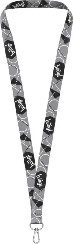 BAAGL Porte-clés long – lanière, gris Petit Prix