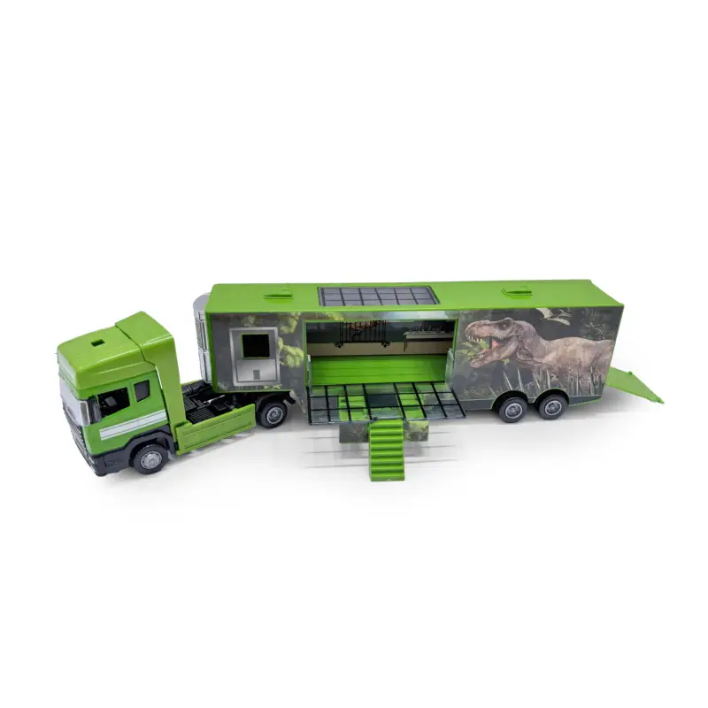 Camion en métal/plastique avec motif de dinosaure III. Affaire À Saisir