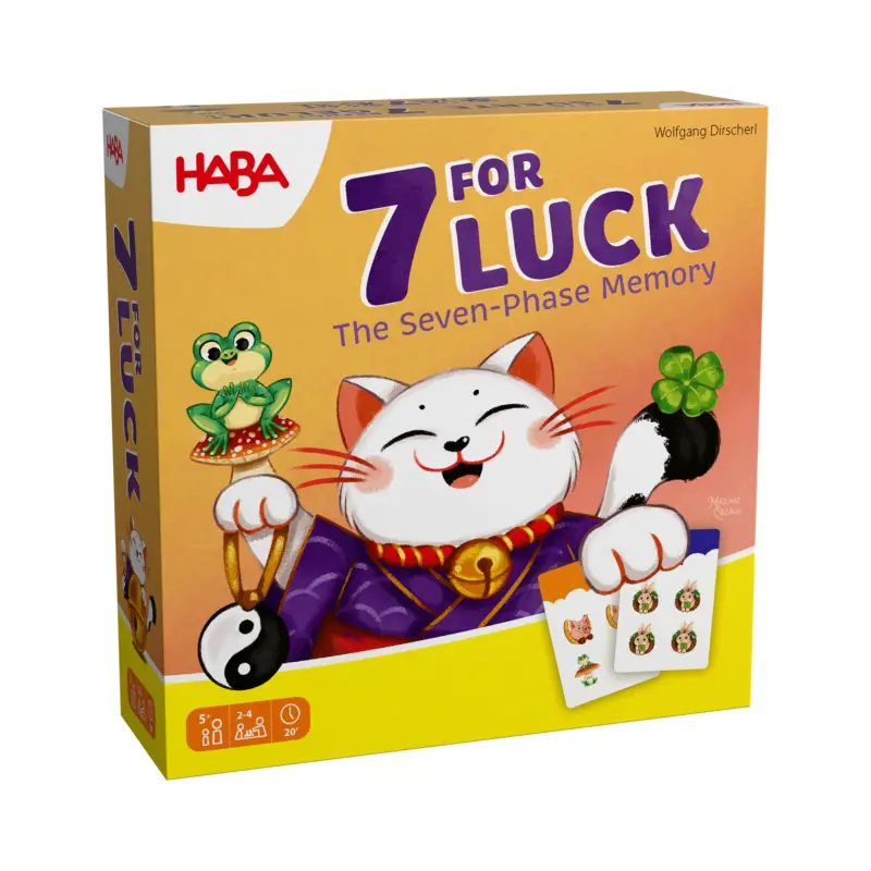 Expédition Rapide Haba Jeu de société 7 pour la chance à partir de 5 ans