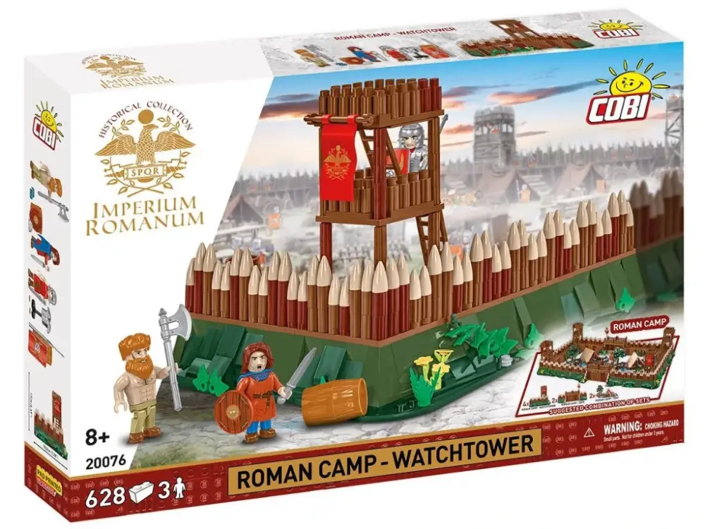 Top Vente Cobi 20076 Imperium Romanum Camp romain Tour de garde 628 p, 3 f