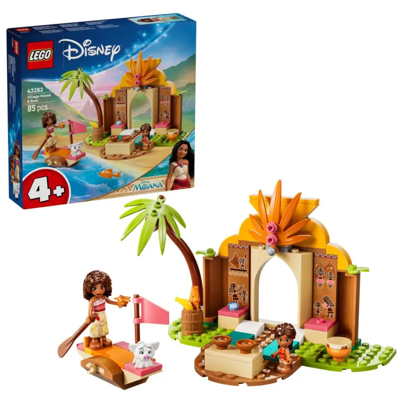 Jusqu&rsquo;à Épuisement Des Stocks LEGO® Disney™ 43282 Maison de campagne et bateau