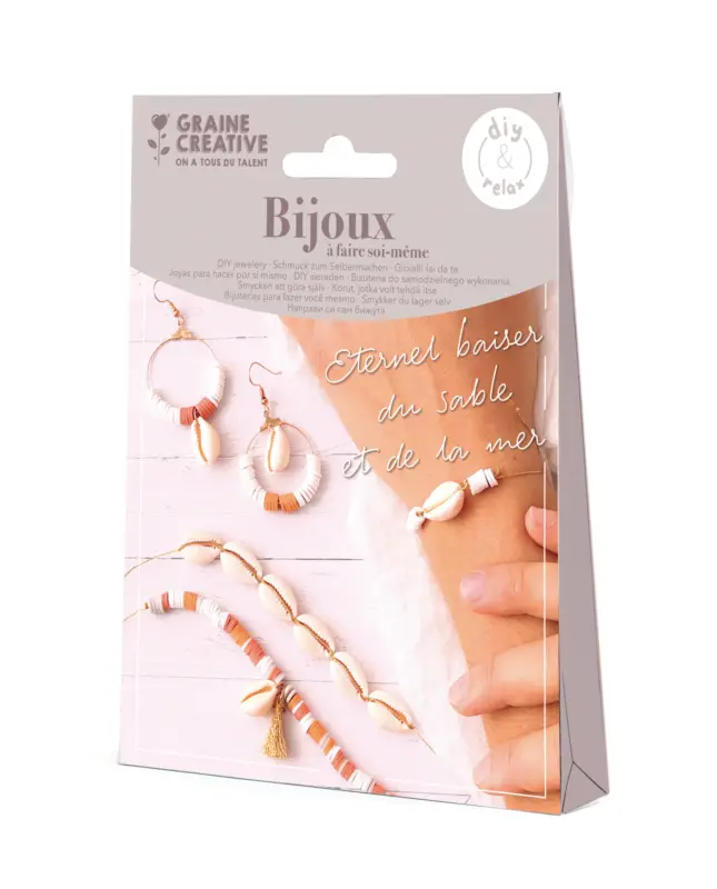 Achat Immédiat GRAINE CREATIVE Kit de fabrication de bijoux Heishi