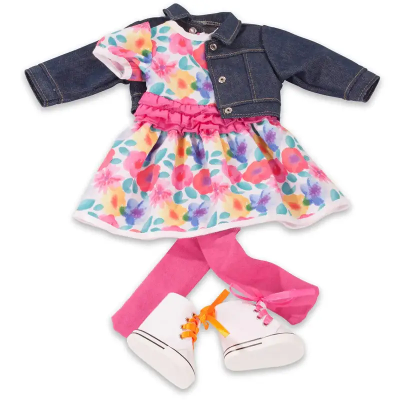 Götz vêtements pour poupées Flower 45-50cm Haute Qualité