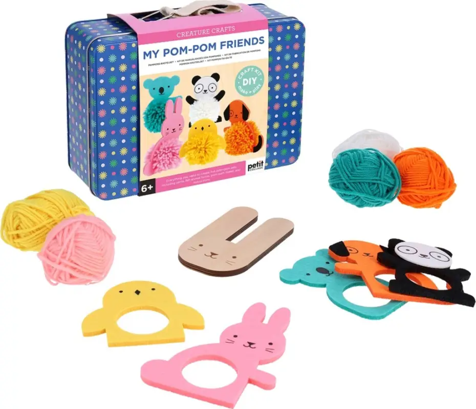 Meilleur Choix Petit Collage Coffret créatif Animaux à pompons