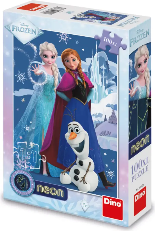 Achetez Aujourd&rsquo;hui Puzzle Frozen : Sœurs magiques 100 xl pièces néon