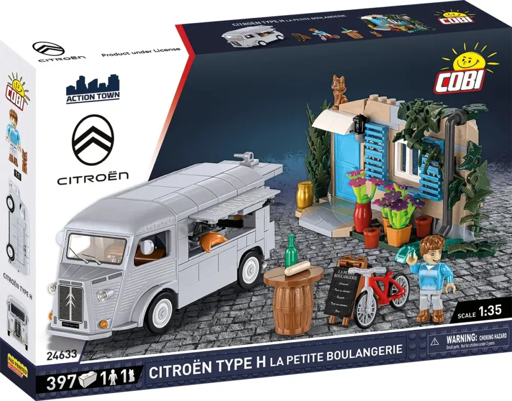 Acheter En Ligne Cobi Citroën Type H (1947-1981) "La Petite Boulangerie" 1:35