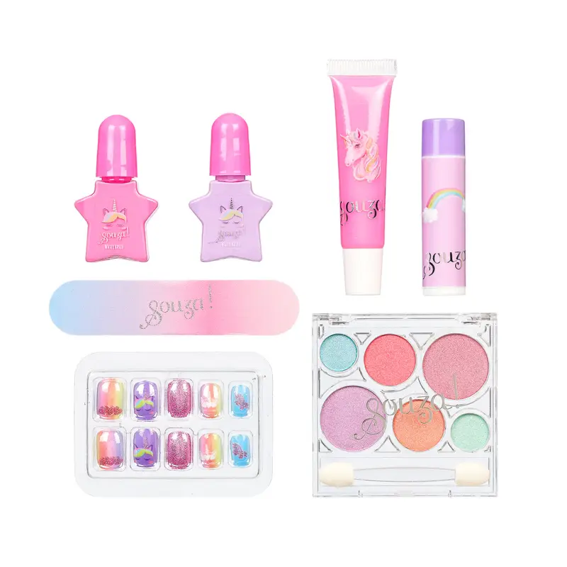Bon Plan Souza Souza! - Ensemble de maquillage pour enfants avec motif de licorne