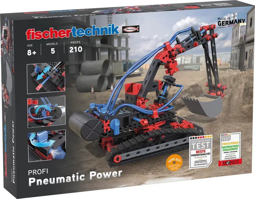 FISCHERTECHNIK Pneumatic Power kit de construction 210 pièces Dernière Chance