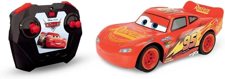 Dickie RC Cars 3 Flash McQueen Turbo Racer 1:24, 17cm, 2can Acheter Direct