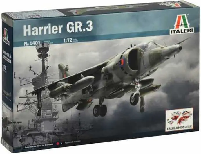 Prix Cassé Kit modèle avion 1401 - HARRIER GR.3 (1:72)