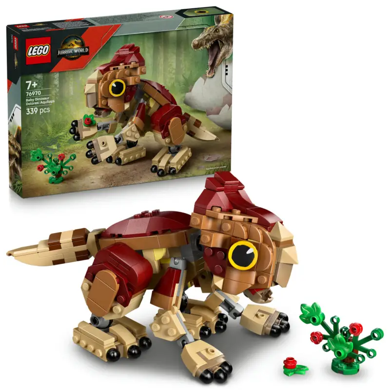 LEGO® Jurassic World™ 76970 Bébé dinosaure Dolores : Aquilops Must-Have