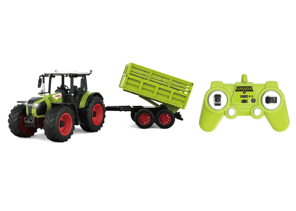 Meilleur Choix Claas Tracteur avec remorque RC télécommandé 43,6 cm
