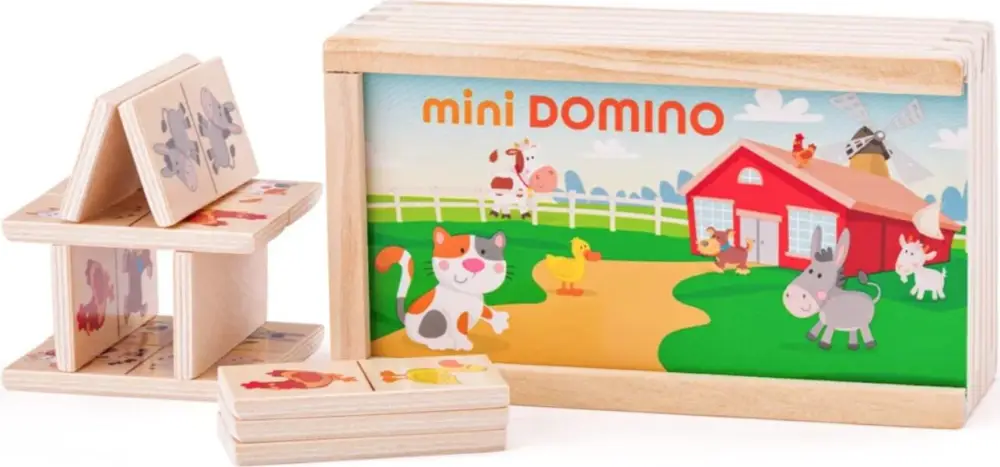 Woody Minidomino animaux Must-Have