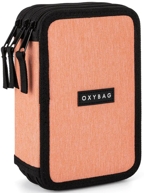 Soldes Trousse 3 p. vide UNICOLOR abricot