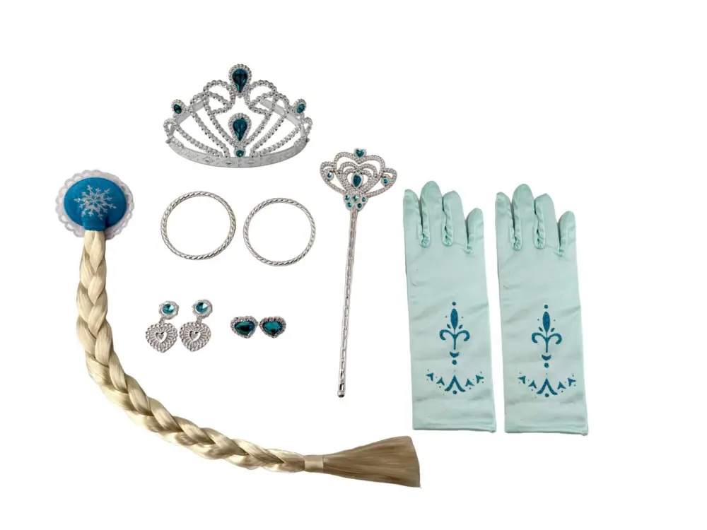 PLEJO Bijoux pour princesse à longue tresse Produit De Marque
