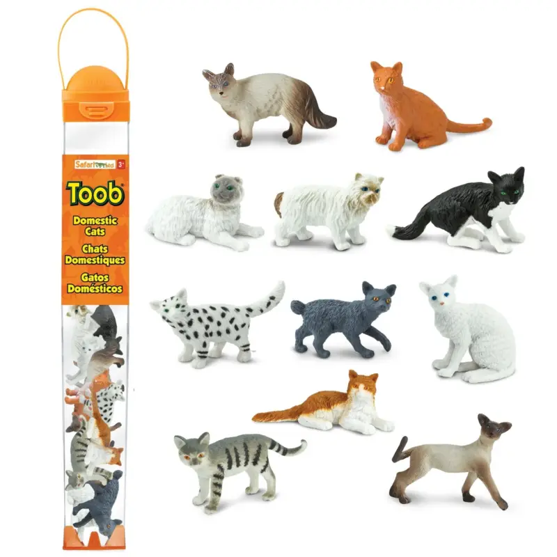 Safari® Toob Chats domestiques 11 figurines Vente Flash