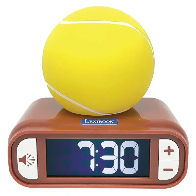 Réveil avec lumière nocturne 3D Tennis Dernière Chance