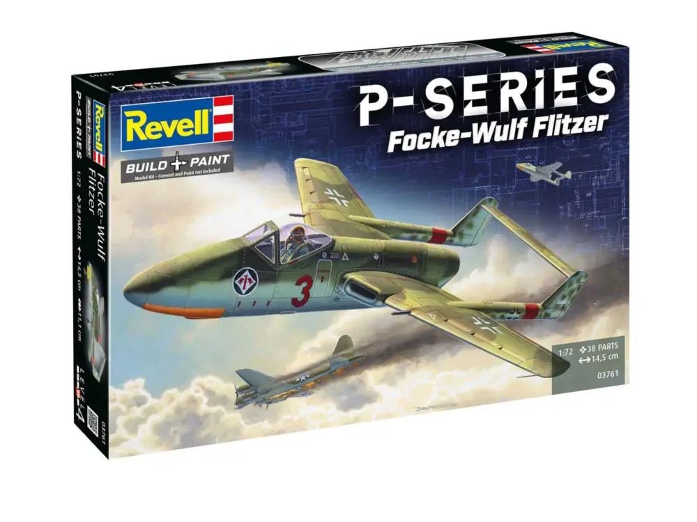 Nouvel Arrivage Maquette en plastique avion 03761 - Focke-Wulf TL Chasseur "Flitzer" (1:72)