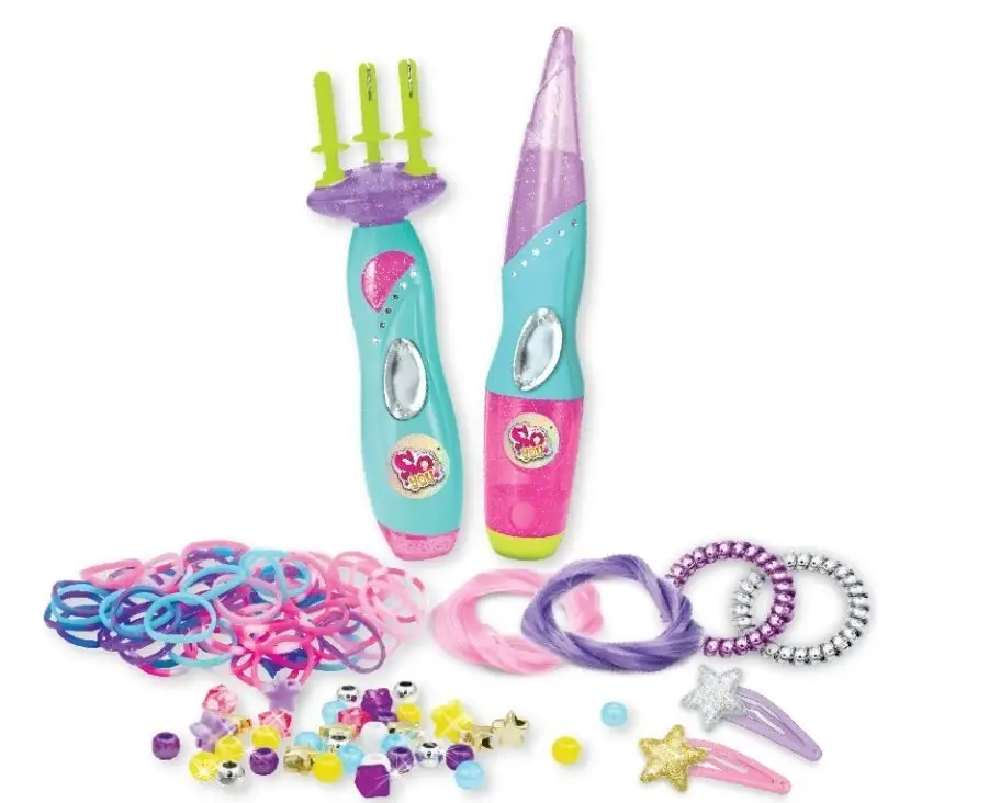 TASIA - Ensemble de tissage et décoration de cheveux 2 en 1 avec 180 pièces Jusqu'à Épuisement Des Stocks