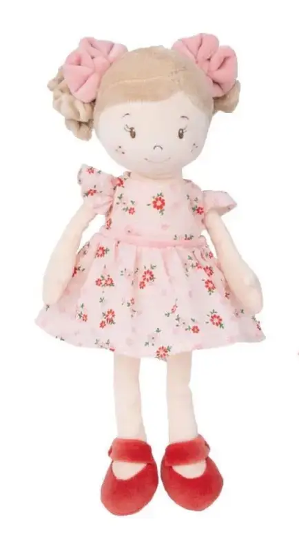BK VENDELA poupée robe rose à fleurs (30cm) Bukowski Design Dernier Modèle