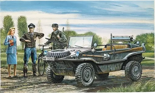 Paiement Sécurisé Maquette militaire 0313 - Kfz. 69 SCHWIMMWAGEN (1:35)