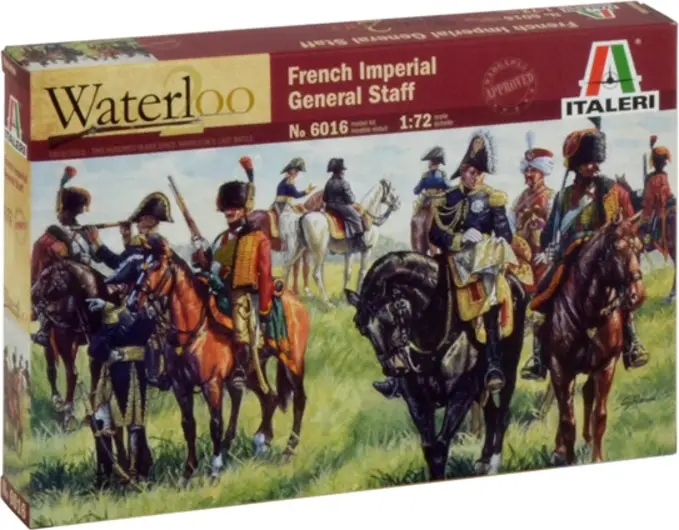 Kit de maquette figurines 6016 - ÉTAT-MAJOR IMPÉRIAL FRANÇAIS (GUERRES NAP.) (1:72) Remise
