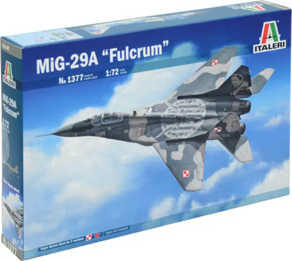 Maquette d&rsquo;avion 1377 – MIG29 « FULCRUM » (1:72) Promotion Saisonnière