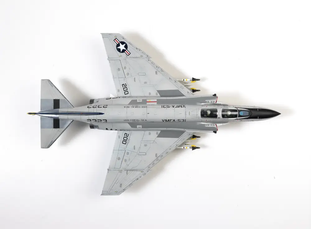 Solde Kit modèle avion 12315 - USMC F-4B/N VMFA-531 "GRAY GHOSTS" (1:48)