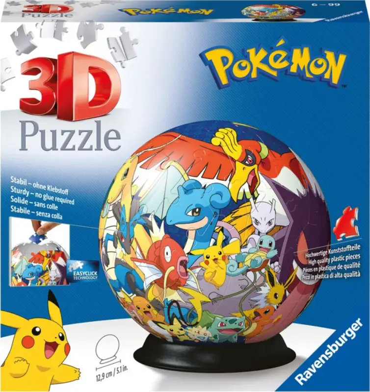 Ravensburger Puzzle-Ball Pokémon 72 pièces Commander Maintenant