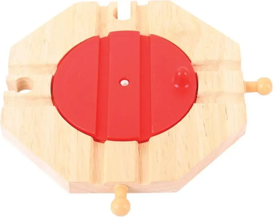 Bigjigs Rail Plaque tournante avec 4 sorties Réduction