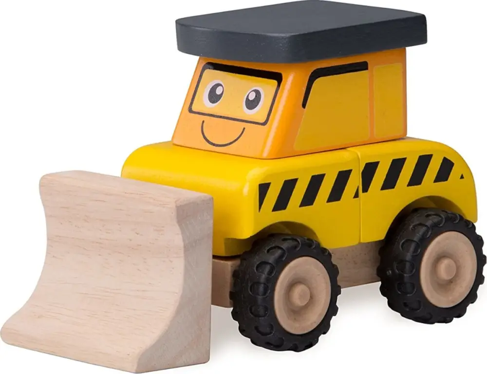 Jusqu'à Épuisement Des Stocks Wonderworld Mini bulldozer en bois