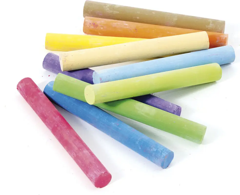 Jeujura Craies colorées 10 pcs Satisfait Ou Remboursé