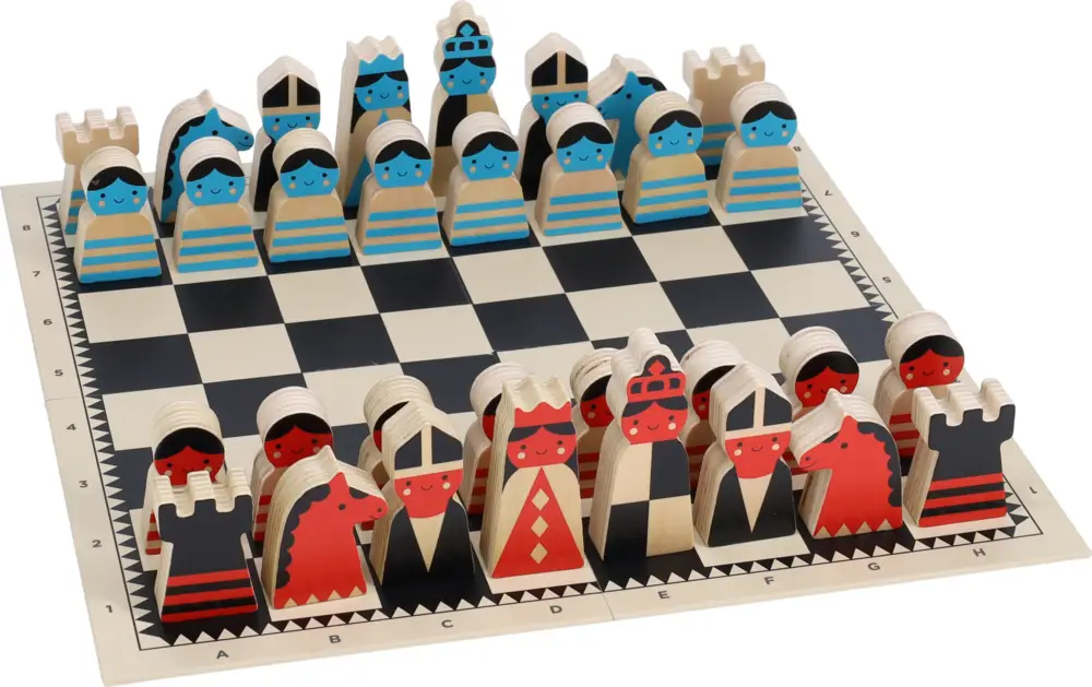 Petit Collage Échecs en bois – À vous de jouer Nouveauté