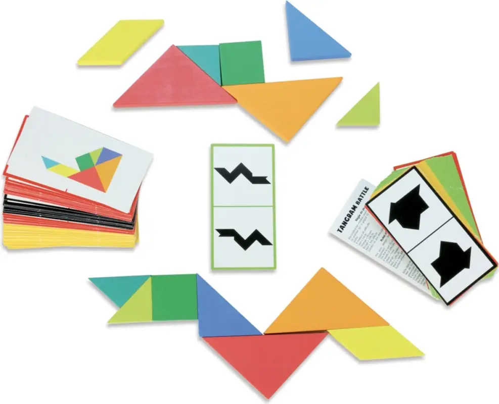 Paiement Sécurisé Vilac Jeu de duel de tangrams