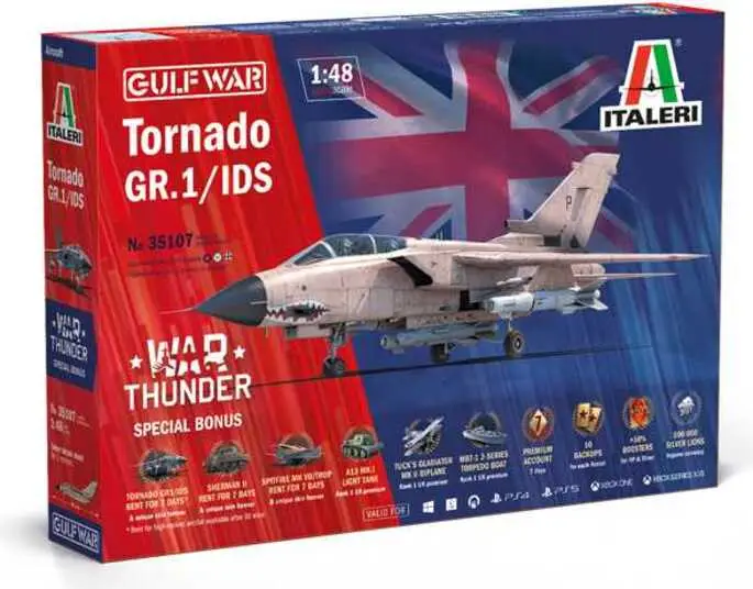 Maquette War Thunder avion 35107 - Tornado GR.1/IDS (1:48) Commander Maintenant