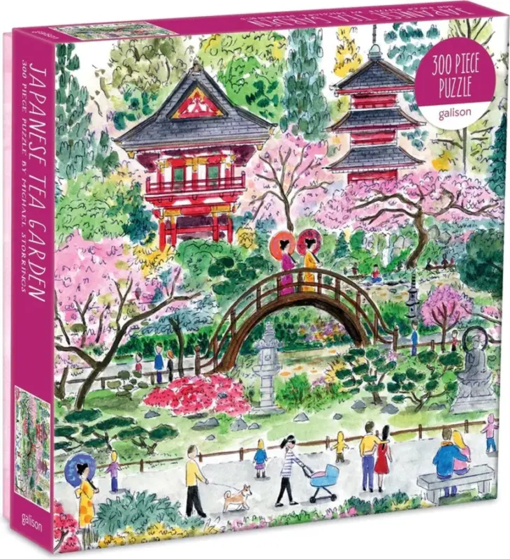 Nouvel Arrivage Galison Puzzle Jardin de thé japonais 300 pièces