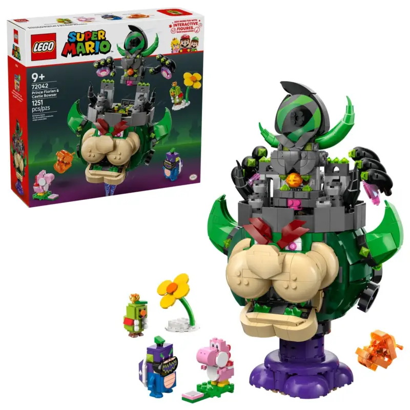 Acheter Direct LEGO® Super Mario 72042 Prince Florian et Château Bowser