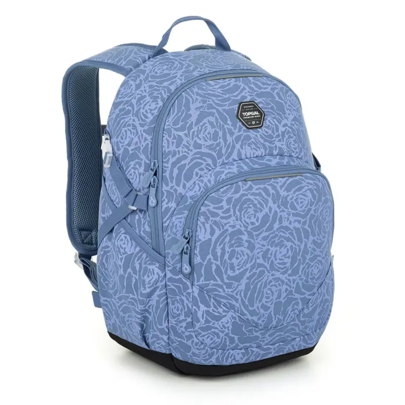 Sac à dos étudiant bleu-gris Topgal YOKO 25029 Réduction