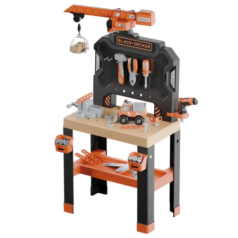 Super Prix Smoby B&D Grand atelier avec grue