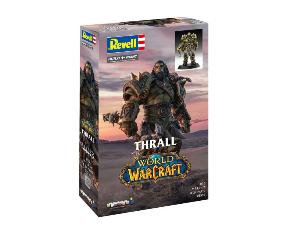 Coffret Cadeau WoW 03516 - Le Thrall Orc (1:16) Seulement Aujourd'hui
