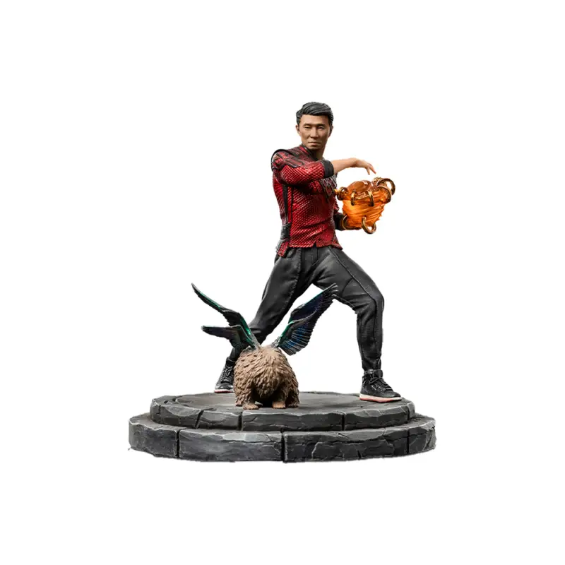 Expédition Rapide Iron Studios Shang-Chi et la Légende des Dix Anneaux – Statue Shang Chi & Morris 1/10